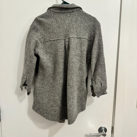 ⭐️ FREE WITH PURCHASE ⭐️ Frank and Oak Wool Shacket, Size M (fits S-M) - Picture 2 of 5